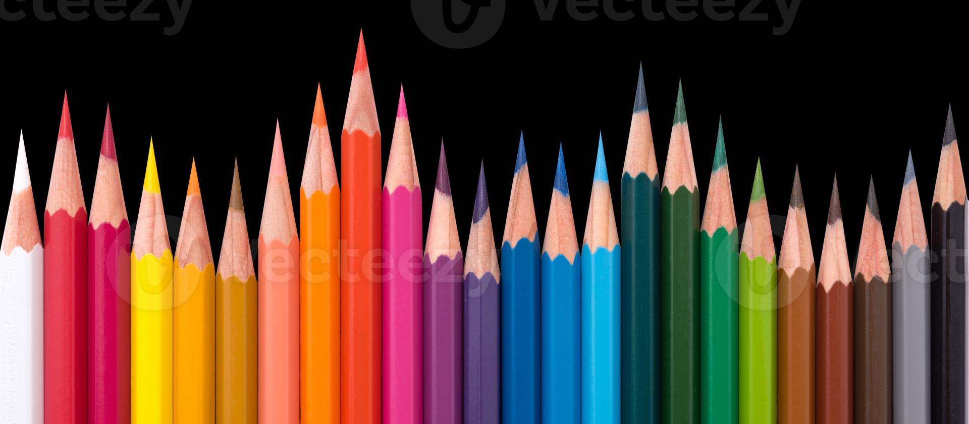 Colorful Pencils Clipart
